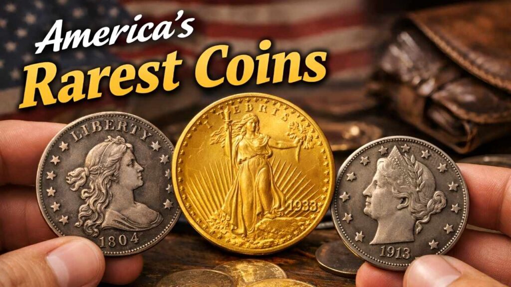 America’s Rarest Coins: 4 Hidden Treasures Worth Over $5 Million Each