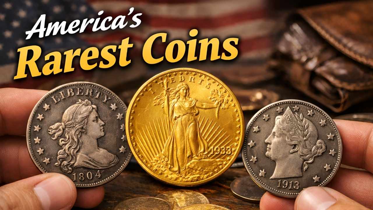 America’s Rarest Coins: 4 Hidden Treasures Worth Over $5 Million Each